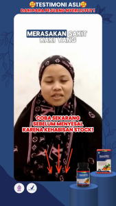 ASLI 100% Obat Asam Urat Obat Rematik. Obat Sakit Pinggang Obat Syaraf Kejepit Obat Pengapuran Tulang Encok Nyeri Sendi Lutut Kaku Baal Kebas Dengan Sendifit