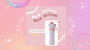 Sanrio My Melody Anti-UV Compact Umbrella for Kids - New Direct from Japan Authentic Quick Singapore Stock 2-Day Shipping