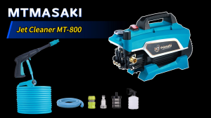 MTMASAKI Alat Cuci Jet Cleaner Tekanan Dapat Disesuaikan MT-858H Superjet Alat Steam Cuci Motor & Mobil & Lantai High Pressure washer Adjustable Pressure