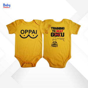 Baby Onesies PH One Punch Man Anime Baby Onesie Saitama 0-12 months Cotton Baby Clothes Newborn Baby Boy Girl Bodysuit