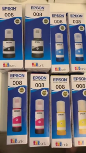 [READY STOCK] ORIGINAL Epson 008 Ink T06G100 G200 G300 G400 for L15150 L15160 L15180 L6460 L6490 L6550 L6580(color box)