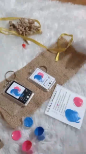 (Free Cat) KEYCHAIN SIDIK JARI  BENING DAN FOTO GANTUNGAN KUNCI SPOTIFY SIDIK JARI