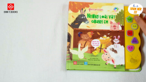 Sách Âm Thanh - Những Loài Vật Quanh Em - Đinh Tị