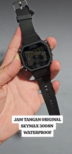 SKYMAX 3008 ORIGINAL - JAM TANGAN PRIA ANTI AIR DIGITAL STRAP RUBBER FASHION FREE BOX FREE BATERAI CADANGAN