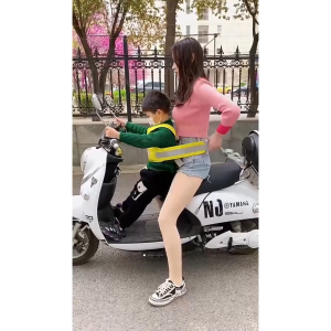 Đai xe máy cho bé Đai an toàn cho bé đi xe máy cho bé an toàn dễ sử dụng có thể điều chỉnh kích thước cho bé từ 1-12 tuổi-NIEVE