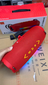 ลำโพงบลูทูธ รุ่น BOOMBOX1000 มีสายสะพาย รองรับAUX TF USB สามารถลิงค์ได้2เครื่อง เพิ่ม/ลดเสียงได้