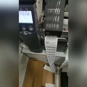 [1 roll] ITW Wax Ribbon 100x300m Premium Thermal Transfer  B220 S20 100x300 Korea Brand TTR for Barcode Printer Label Sticker Tag Print 1 Inch Core Inked Side Face Wound Out ISO Quality Proven Original Carbon Ribbon 高级蜡基碳带