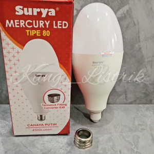 BOHLAM LAMPU MERCURY LED SURYA / LAMPU MERKURI SURYA / LAMPU ML LED SURYA TIPE 80 TIPE 120