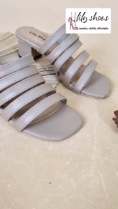 LILY SHOES - Golia Big Heels / Chunky Heel Kronjo Wanita Real Pict Casual Trendy Berkualitas