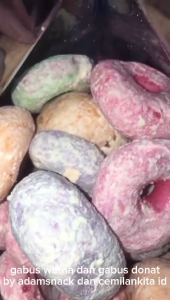 GABUS DONAT 180 GR DAN 350 GR / DONAT SEMUT MANIS LEZAT