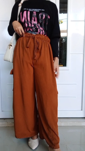 CARGO PANTS CRINKLE AIRFLOW KULOT CARGO CRINKLE AIRFLOW JUMBO