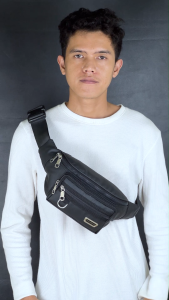 Tas Selempang Pinggang Anti Air Waistbag Waterproof Class One Polo Amstar