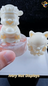 Ivory Nut Statue Display Buddha (7 Types to Choose)