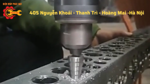 ️ ️ Mũi khoan tháp ️ Thép HSS siêu cứng phủ titanium bạc - Bước mũi khoan từ 6 đến 60mm - Trục 12mm