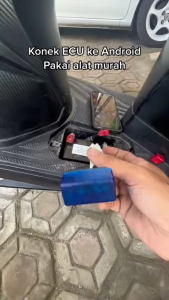 Scanner Motor Injeksi Advance OBD2 soket Euro5