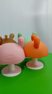 ยางกัดเห็ดซิลิโคลน ยางกัดคันเหงือก 2 in 1