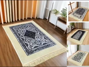 KINGENDSHOP - Sajadah Turki Bludru Motif Cantik Bulu Lembut Halus & Tebal