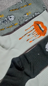 Kaos Kaki Oldschool Motif Skate Merk Panjang Premium - Hosela Project