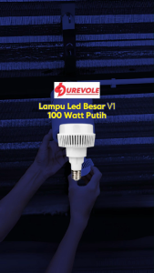 Durevole Lampu Led Besar V1 100 Watt Putih
