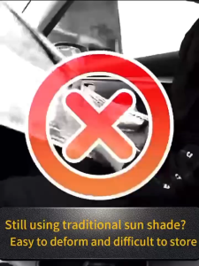 Sunshade Car Window Sun Shade Car Curtain Sun Protection Foldable Telescopic Clipping Covers P2519