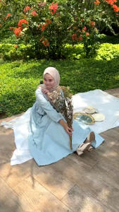 MELISSA DRESS - GAMIS KATUN BORDIR HARASKIRT