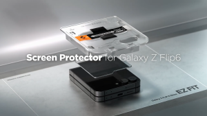 Spigen Tempered Glass Glas.tR EZ Fit (2 Pack) for Galaxy Z Flip 6 & Flip 5