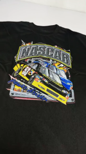 T-Shirt Kaos Vintage Mobil NASCAR Fast and Furious Bahan 24s