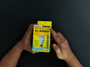 Bóng Đèn LED Cảm Biến Chuyển Động Radar Thông Minh Tự Động Bật Tắt Sử Dụng Công Nghệ Vi Sóng Siêu Nhạy RS81B 9W