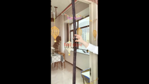 Neil store ม่านประตูปักลายแม่เหล็กป้องกันยุงระบายอากาศมาพร้อมกับหมุดเทปสองหน้าติดตั้งง่ายและคุณภาพดีมากขนาดมี90*210cm/100*210cm