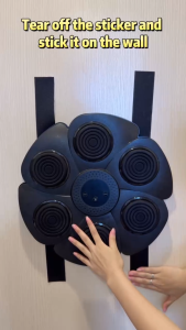 smart boxing target bluetooth music boxing wall target sports home fitness boxing machine boxing training