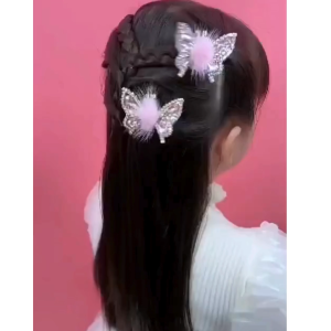 Jepit Rambut Premium Kupu Kupu Bergerak Cantik Jepitan Rambut Anak dan Dewasa