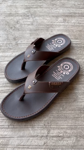 Sandal Jepit Pria Kulit Sol Tebal Anti Slip Terbaru