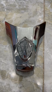 Ốp cóc đèn biển số hoặc chụp cóc mạch soi màu xi trắng xe SH 2020 2021 2022 2023 và 2024 dòng 125i và 150i