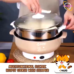 Electric Cooker Multifunction Electric Cooker Steamboat Rice Periuk Nasi Elektrik Pengukus Steamer