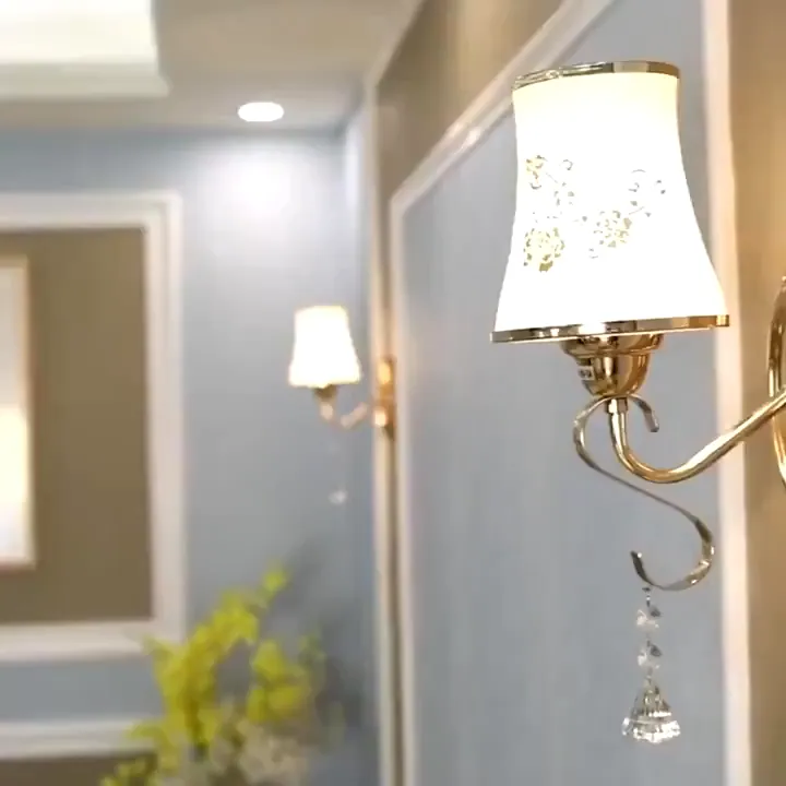 Cystal Wall Light Raya Luxury Home Wall light Wall Lamp E27 Bulb Modern ...