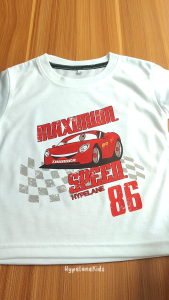 Baju Kaos Distro Harian Anak Laki Laki Karakter Mobil Import 1 - 10 Tahun by Hypelane Kids