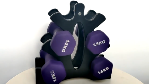 Standing Dumbell Rack 3 Susun / Holder Dumbell 3 Tingkat Rak Barbel / Dumbbell Rack Penyimpanan