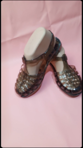 SANDAL MELISA JELLY SHOES GLITERS SANDAL DEWASA MELISAA GLITER KOREAN STYLE 003-1 SIZE 37-40 SANDAL TRANSPARAN DEWASA TERBARU