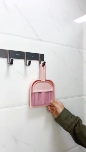 Serbaguna Sapu Pengki Hewan Peliharaan Mini Sapu Mini Portable Sapu Pengki
