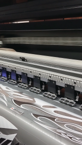 Stiker Striping Transparan UV Variasi Beat Karbu Keren Urban Motif Rainbow Terbaru - Kode SBK-UV - 420 Design