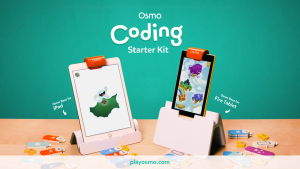 Osmo Coding Starter Kit for iPad - Educational Games STEM Toy Block Coding for Age 5+ (iPad Base Included)