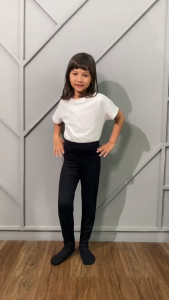 Legging Wudhu Anak Basic Polos Usia 1-11 Tahun Bahan Spandek Rayon Premium