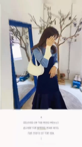 กระเป๋าใต้วงแขนครึ่งดวงจันทร์ใหม่ ฤดูใบไม้ผลิและฤดูร้อน กระเป๋าสะพายไหล่เรียบง่าย กระเป๋าสติ๊กฝรั่งเศสระดับไฮเอนด์