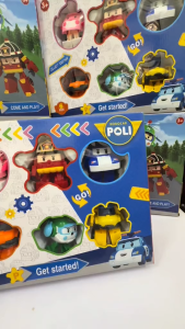 Đồ chơi biệt đội Robocar Poli biến hình ( chế độ robot chế độ xe ) cho bé thỏa sức sáng tạo Toy