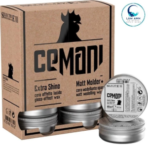 Sáp Tạo Kiểu Selective Cemani Extra Shine Gloss & Matt Modelling Effect Wax Bóng & Mờ Cho Tóc
