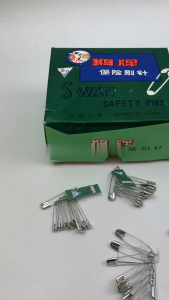 Klik-Beli Peniti Swan Pin Hijab Stainless Steel Isi 12 Pcs Safety Pins Baju