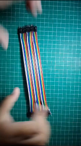 Jumper 20 Cm 10 Male-Male Wire Dupont Cable Kabel Breadboard