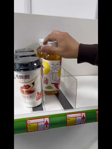 แผ่นกั้น PVC แผ่นกั้นสินค้า ตัวกั้นแบ่งสินค้า รุ่นแม่เหล็ก สำหรับจัดระเบียบสินค้า อะคริลิค สําหรับซูเปอร์มาร์เก็ต