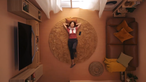 KDK E48GP 48 INCH WiFi DC Motor CEILING FAN WITH LED - MATTE WHITE / BROWN - 2 YEAR WARRANTY