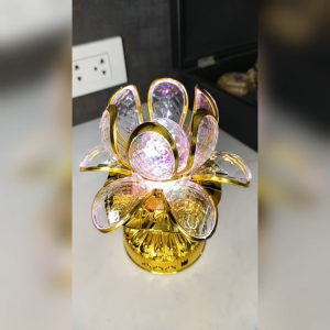 โคมไฟ LED ดอกบัว เปลี่ยนสีได้เอง สำหรับบูชาพระ CH0259 🙏โปรดอ่านรายละเอียดสินค้าก่อนสั่งซื้อค่ะ🙏